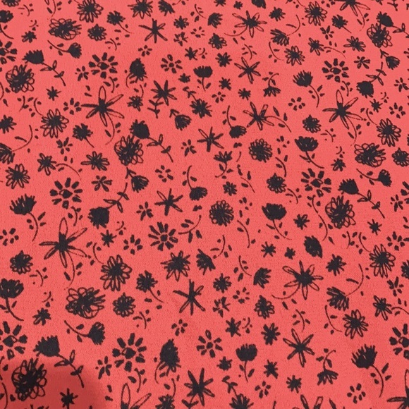 LC Lauren Conrad Floral Print Peasant Blouse - Picture 6 of 6